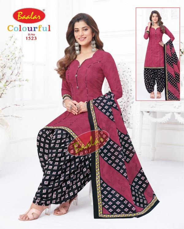 Baalar Colourful Vol-15 Cotton Designer Readymade Suit